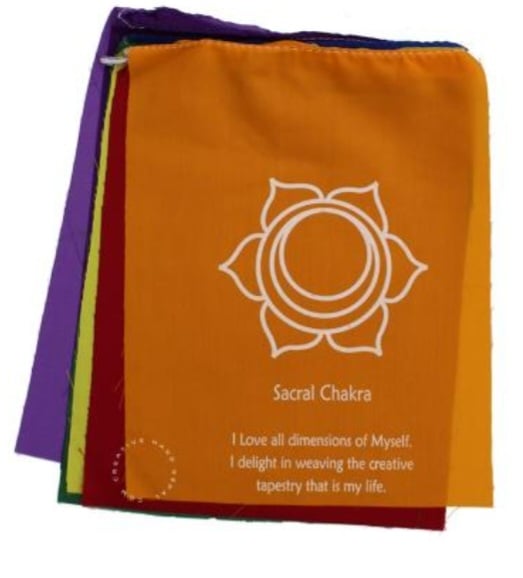 Image of 7 Chakra Flag