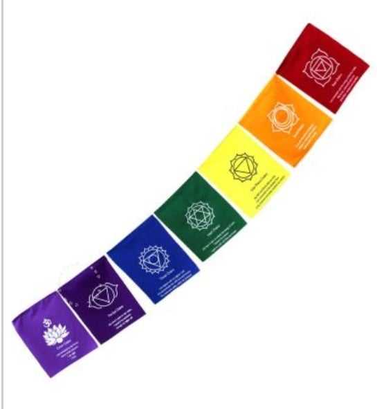 Image of 7 Chakra Flag