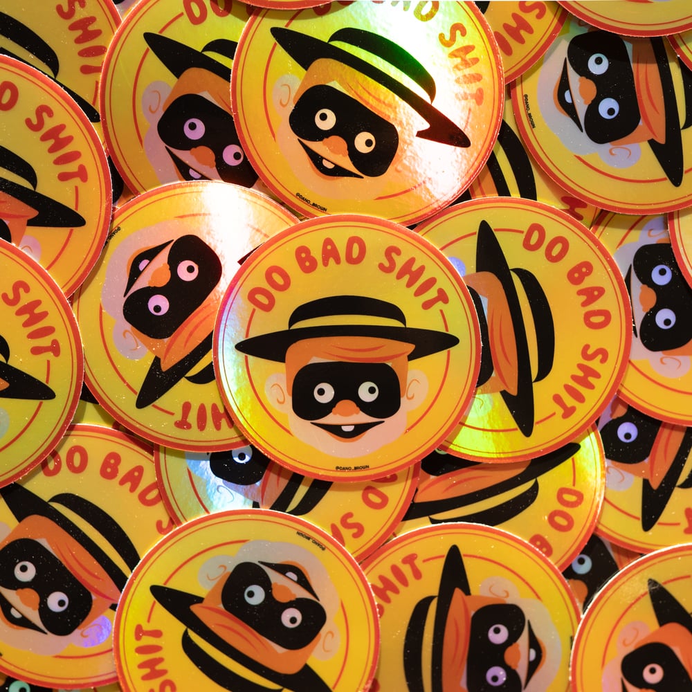 Image of Shiny Do Bad Sticker