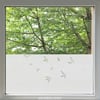 Fenster Folie für Sichtschutz mit fliegenden Vögeln, Fensterbild Vögel aus Milchglasfolie