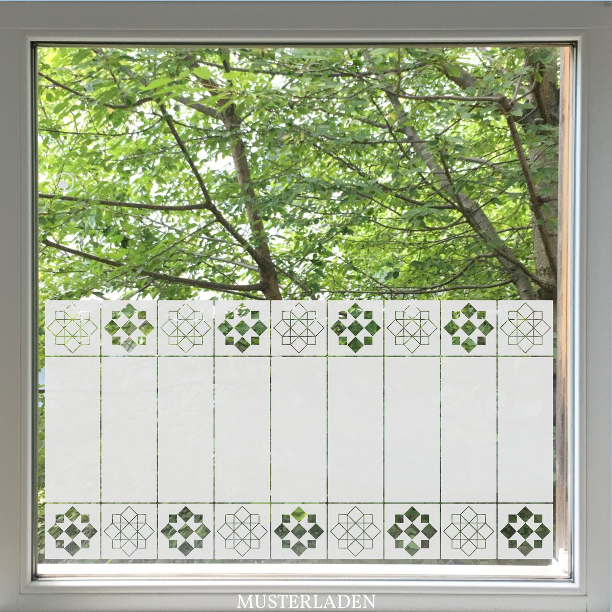 Glasdekorfolie Fensterfolie mit deinem Motiv auf Fenstermaß geschnitten