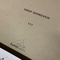 Image 5 of "Drip Remover" Original 1/1 Canvas (Dark Grey)