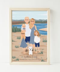Image 4 of Family portait with detailed background
