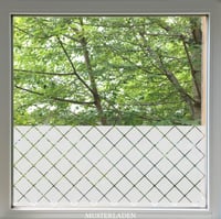 Image 1 of Fensterfolie geometrisch Vierecke 
