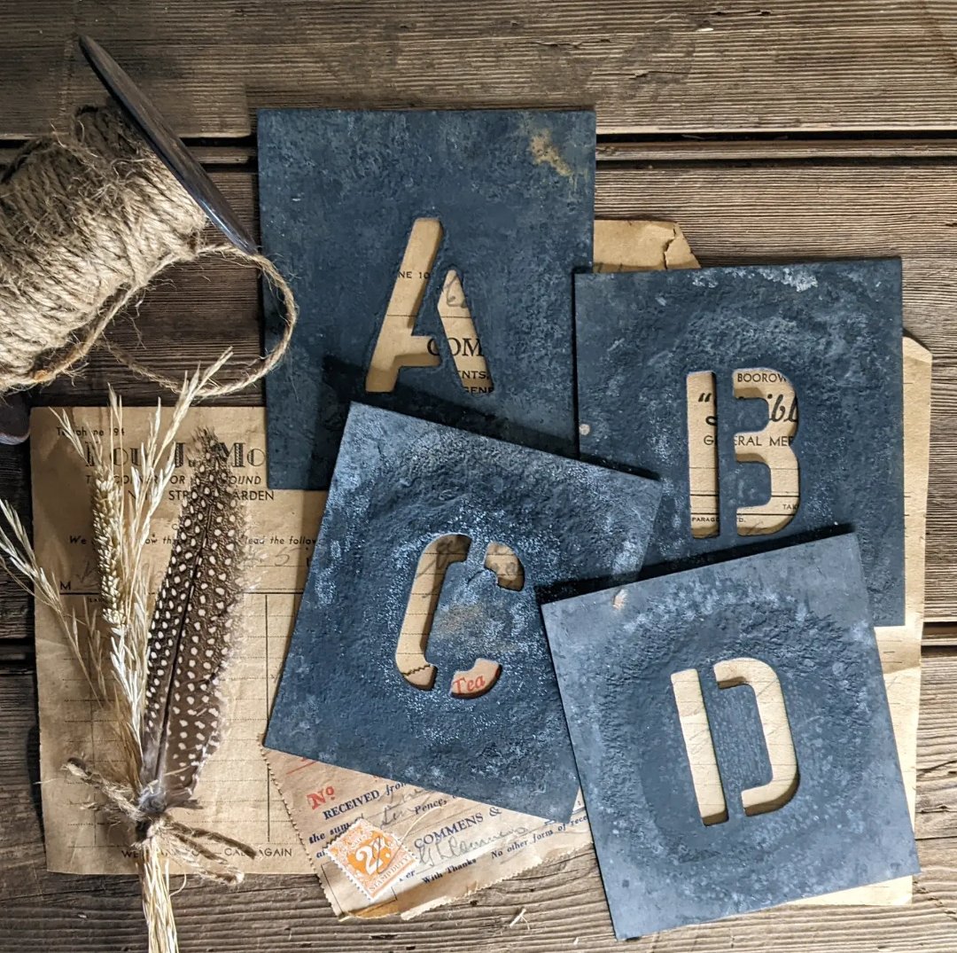 Image of Alphabet Farm Stencils