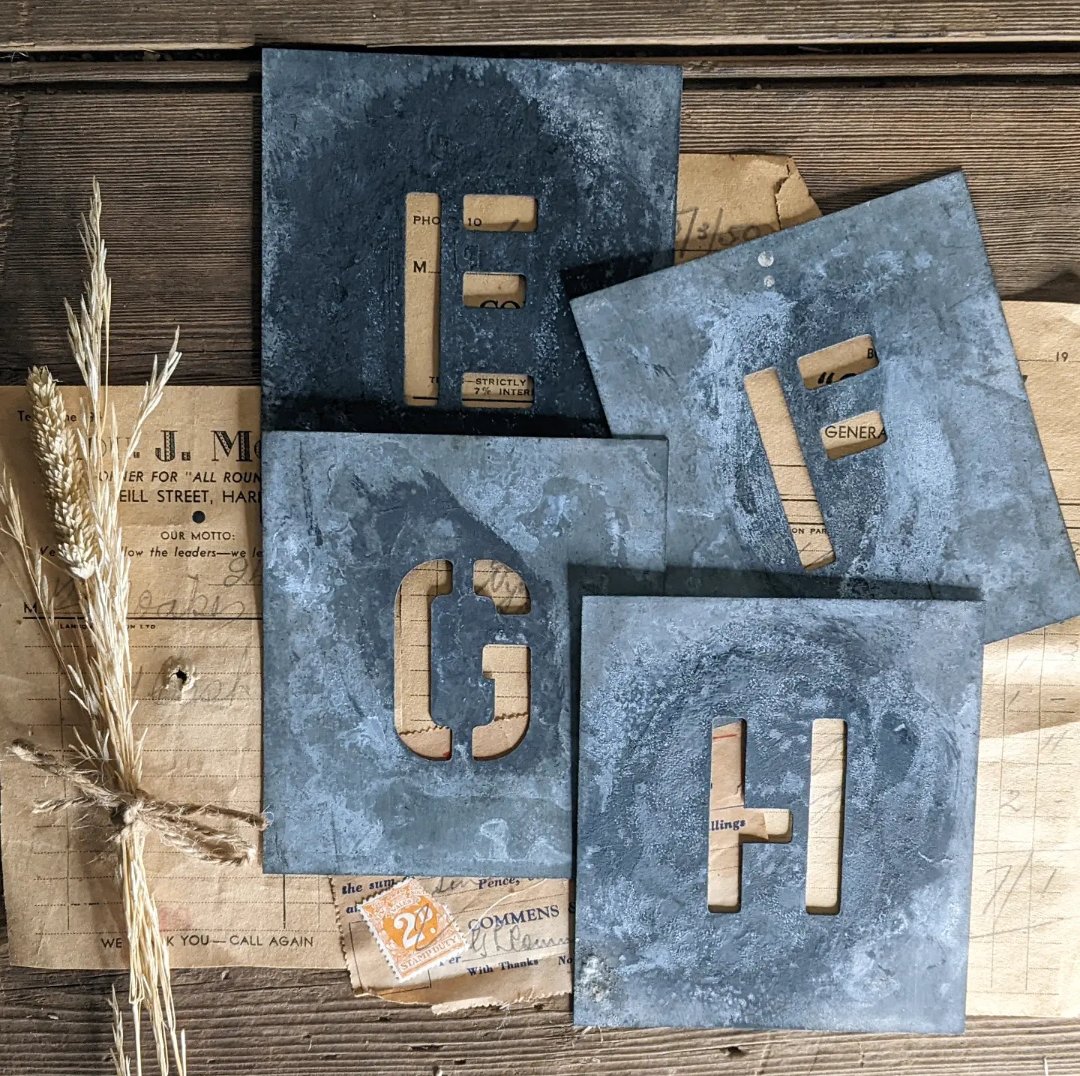 Image of Alphabet Farm Stencils