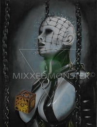 Hell Priestess (canvas print)