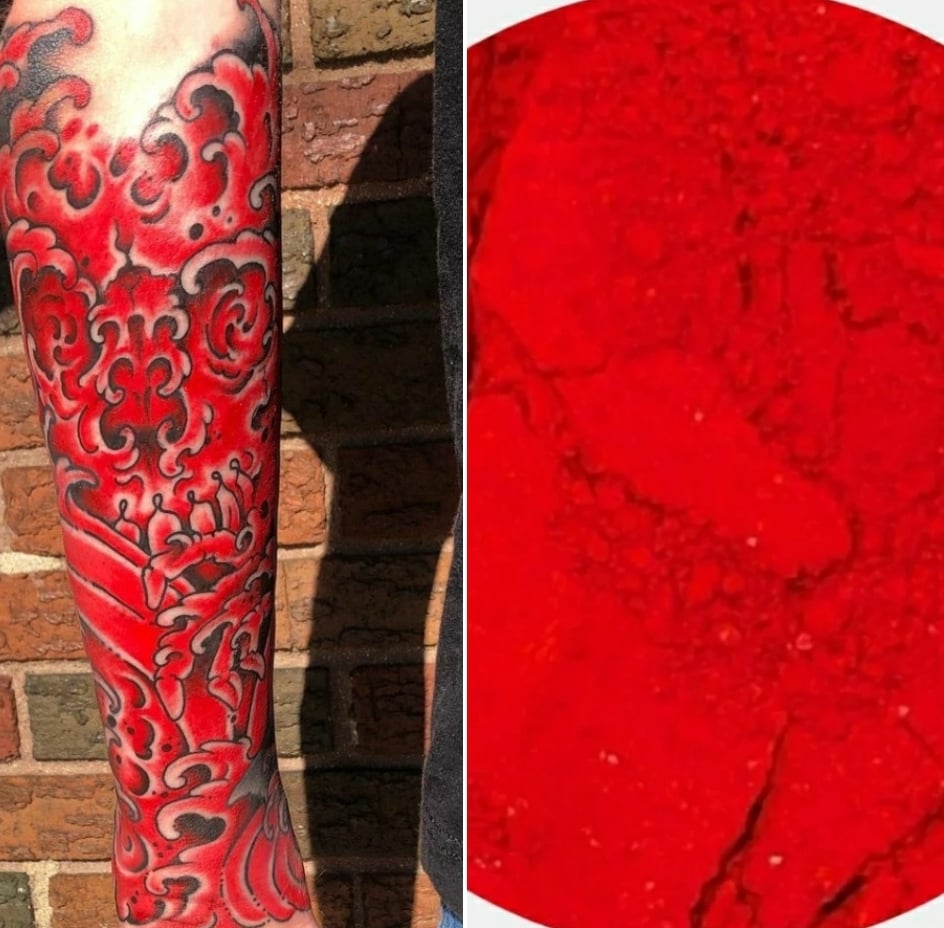 Flame Red Powder Pigment 