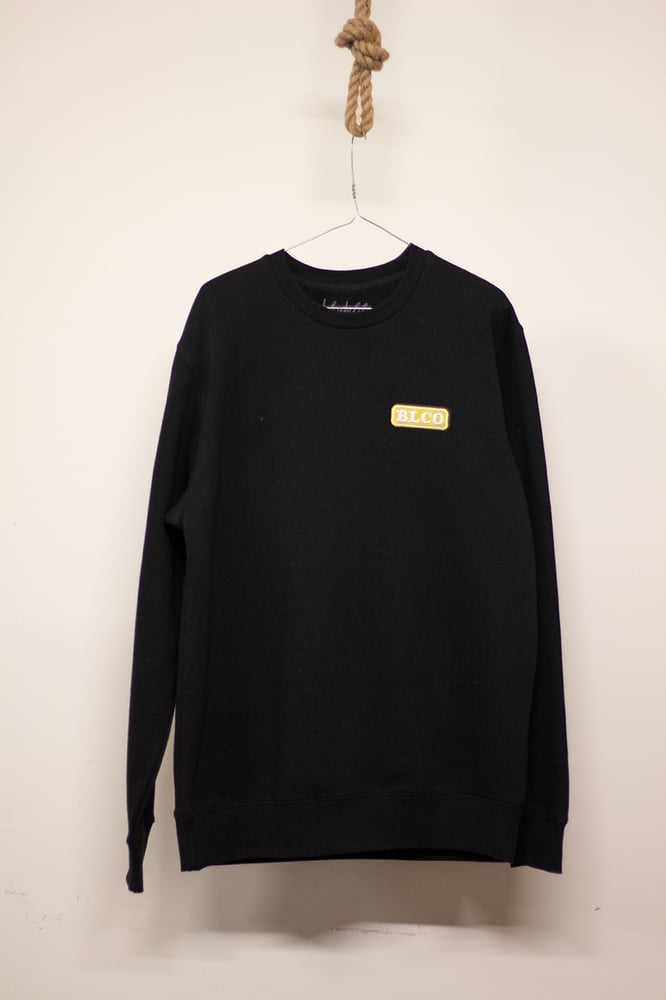 Image of BLCO Sweater - Black / Yellow
