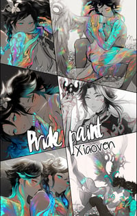 Image 1 of Pride paint - Xiaoven prints - stickers