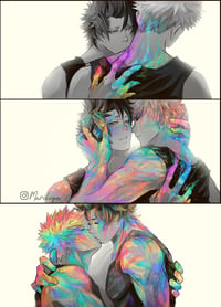 Image 3 of Kiribaku pride paint~! 