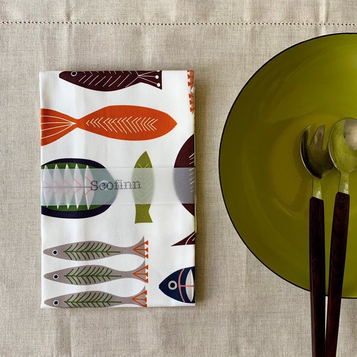 Fish Kitchen Teatowel