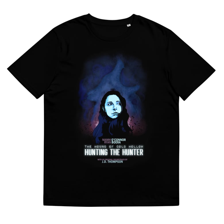 Image of "The Hound of Cold Hollow: Hunting the Hunter" T-shirt, illustrated by J.D. Thompson