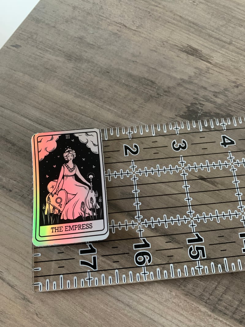 Holographic Tarot Sticker