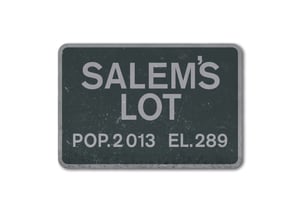 Salem's Lot gloss vinyl sticker