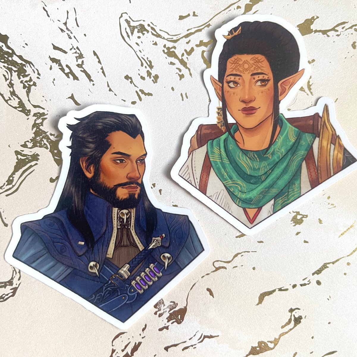 dragon age veilguard stickers 