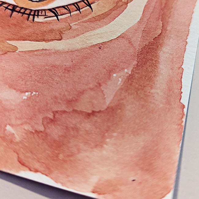 Cara's Eye Watercolor 