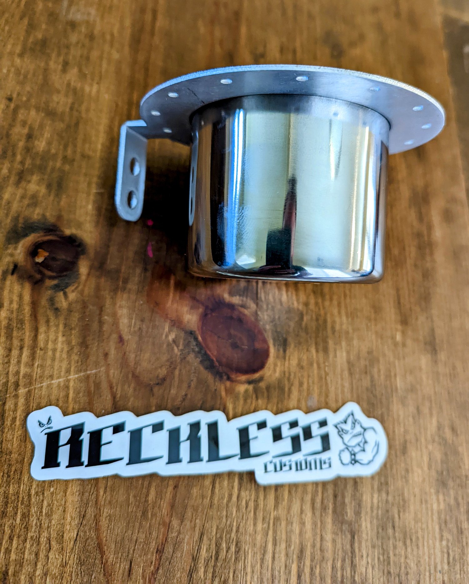 Reckless Honda Ruckus Front Mount Cup Holder Reckless Customs