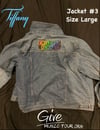 One of a kind Exclusive Tiffany hand painted Jean jackets