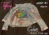 One of a kind Exclusive Tiffany hand painted Jean jackets
