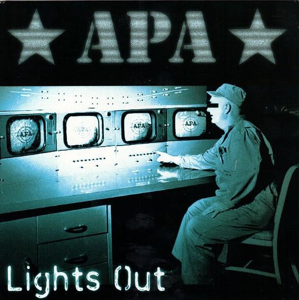 A.P.A. - "Light's Out" 7" EP (NEW OLD STOCK)