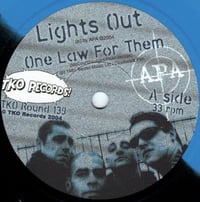 Image 2 of A.P.A. - "Light's Out" 7" EP (NEW OLD STOCK)