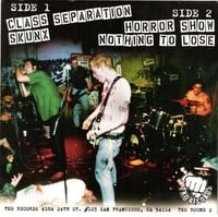Image 2 of the FORGOTTEN - "Class Separation" 7" EP (NEW OLD STOCK)