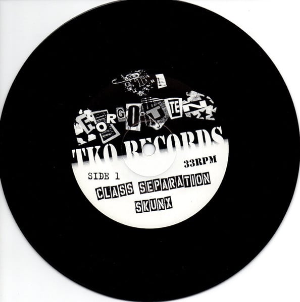 the FORGOTTEN - "Class Separation" 7" EP (NEW OLD STOCK)