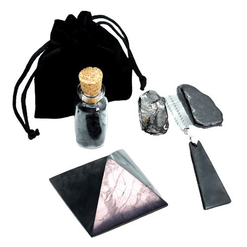 Image of SHUNGITE 5 Piece 