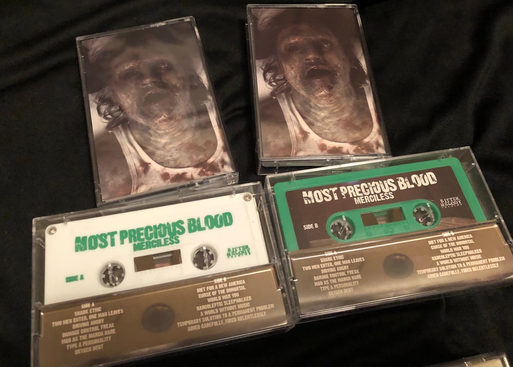 Most Precious Blood - Merciless cassette / LP