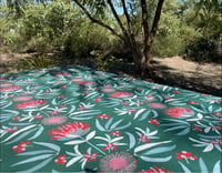 Tablecloth - JP Waratah (Emerald)