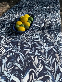 Tablecloth - Olive Branch (Navy)