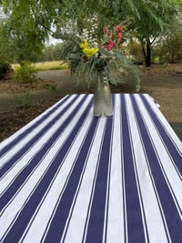 Tablecloth - Stripes (Navy)