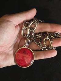 Image 2 of RED - Spiked - Arachne Chain - preserved web 3