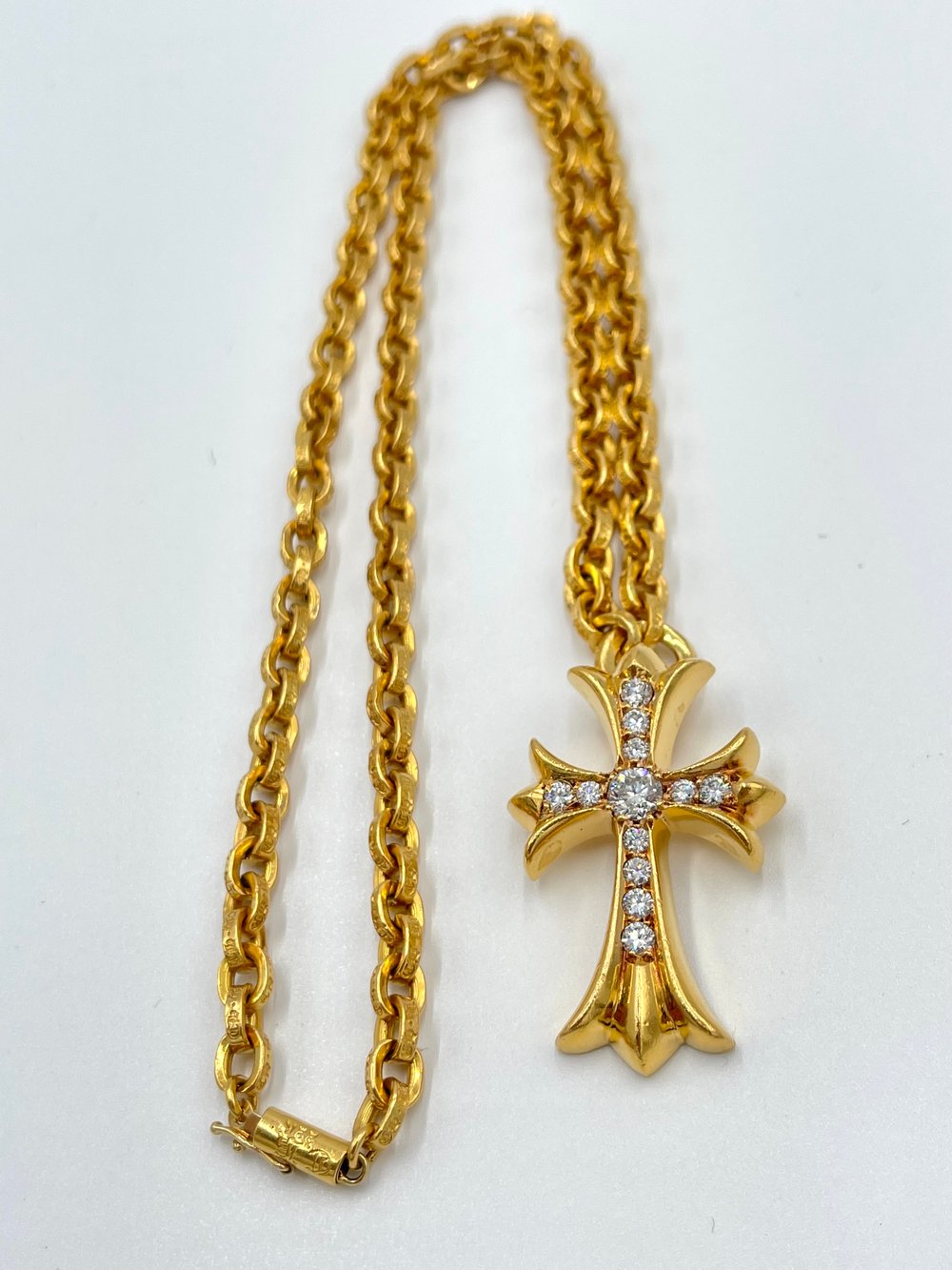 Chrome Hearts 22k/DIA Keeper Set