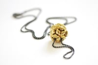 Image 3 of SATELLITE GOLD drop necklace