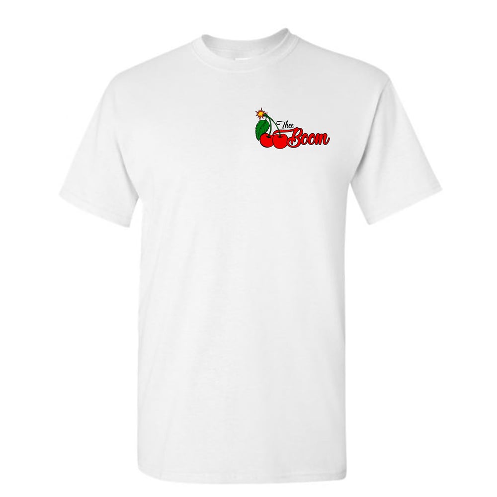 Image of "Thee Boom" Short Sleeve T-Shirt (White)