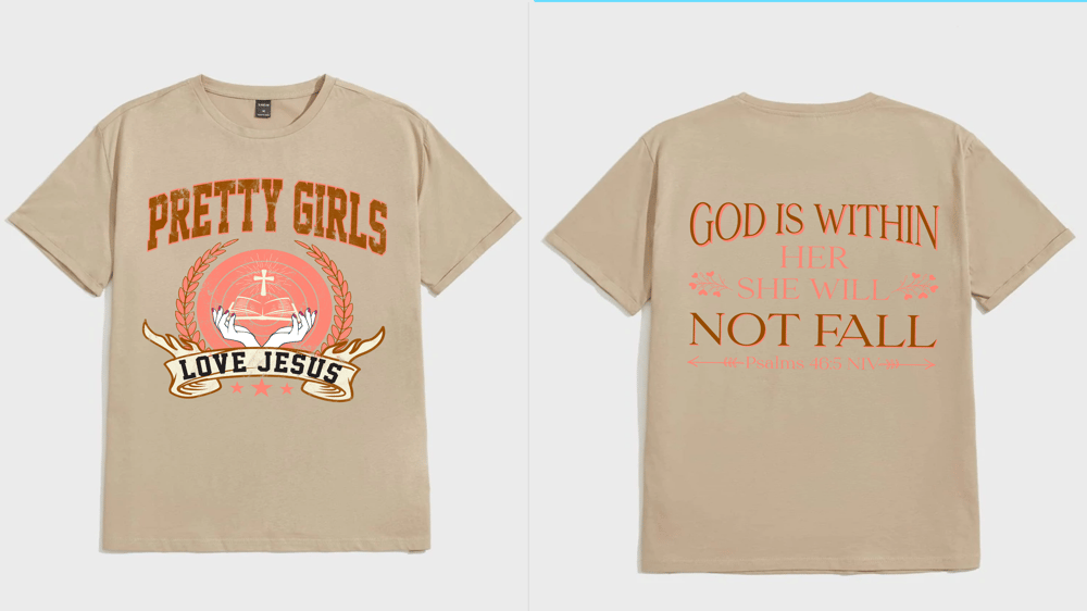 Image of PRE-ORDER Pretty Girls Love Jesus- Pink