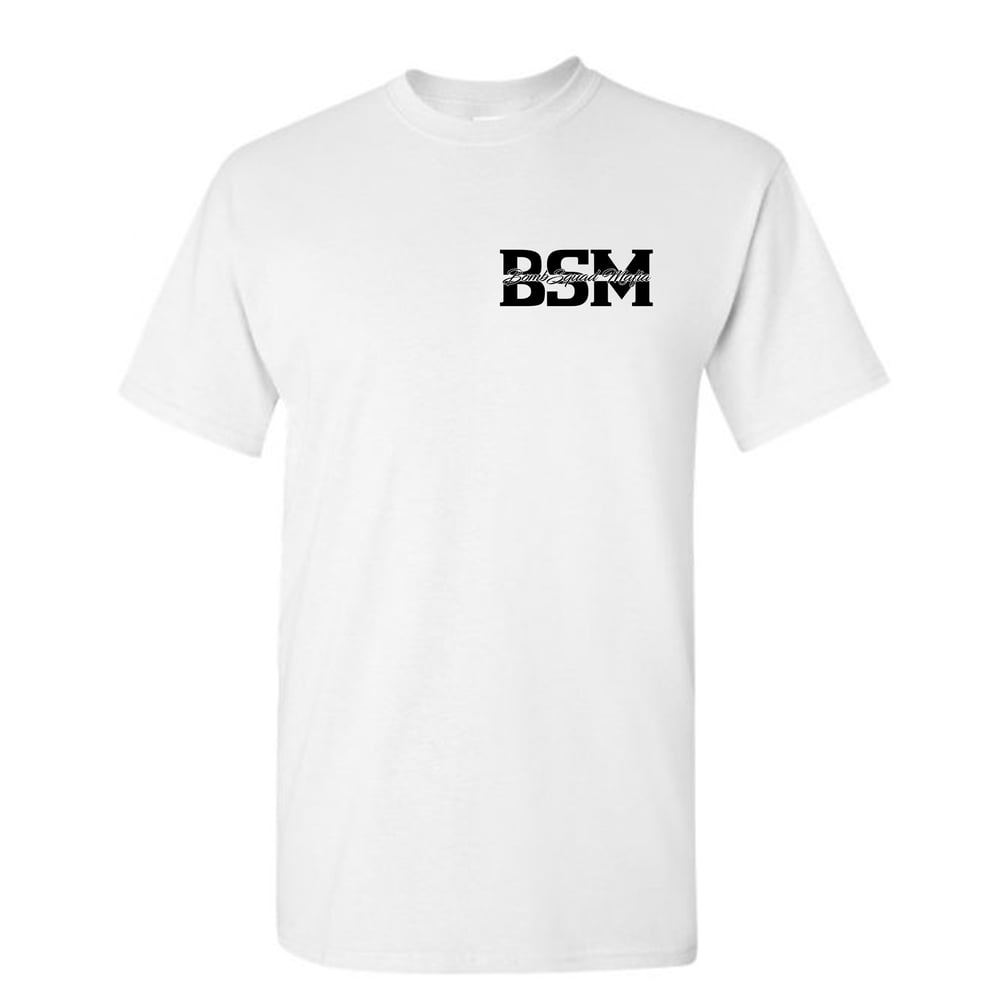 Image of "BombSquad Mafia" Short Sleeve T-Shirt (White)