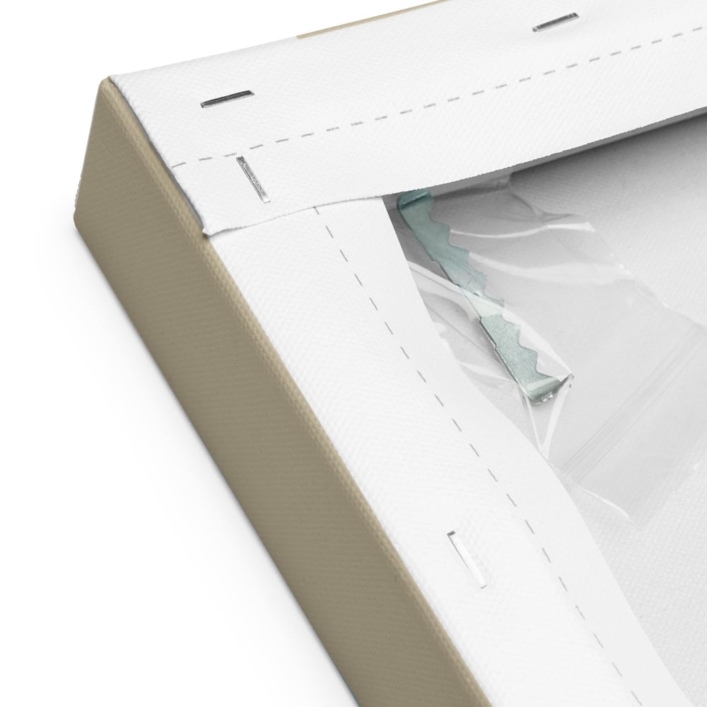 Image of ||| CANVAS PRINT ||| - "Lake Michigan Was Angry that Day - Pt 3"