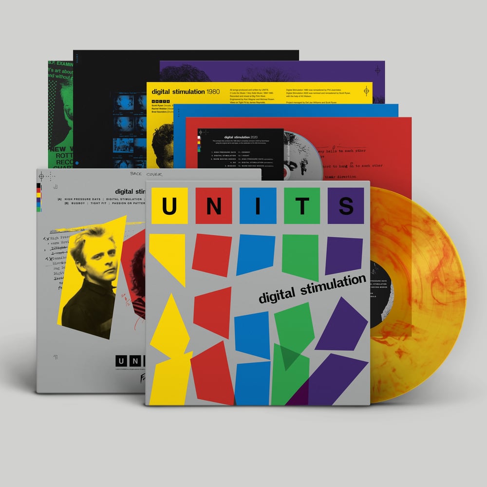 Image of <h4>UNITS</h4><h5>Digital Stimulation LP+CD</h5><h6>Circuit Meltdown Vinyl</h6>