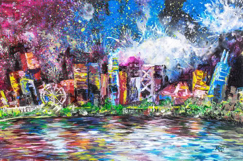 Image of ||| CANVAS PRINT ||| - "Everything About Chicago Made Sense that Night"