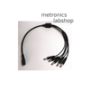 5 Way DC Power Splitter Cable - fits BOSS PEDALS & OTHER FX