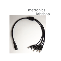 Image 2 of 5 Way DC Power Splitter Cable - fits BOSS PEDALS & OTHER FX 