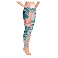 Image 3 of BOSSFITTED Flower Print Yoga Leggings
