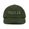 BACK TO THE LAB Corduroy hat