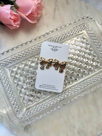 Image 1 of Gold & Silver Bows