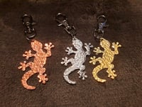 Image 1 of Textured lizard clip on tag