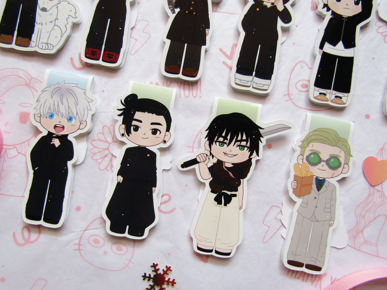 JUJUTSU KAISEN BOOKMARKS | LittleBeth