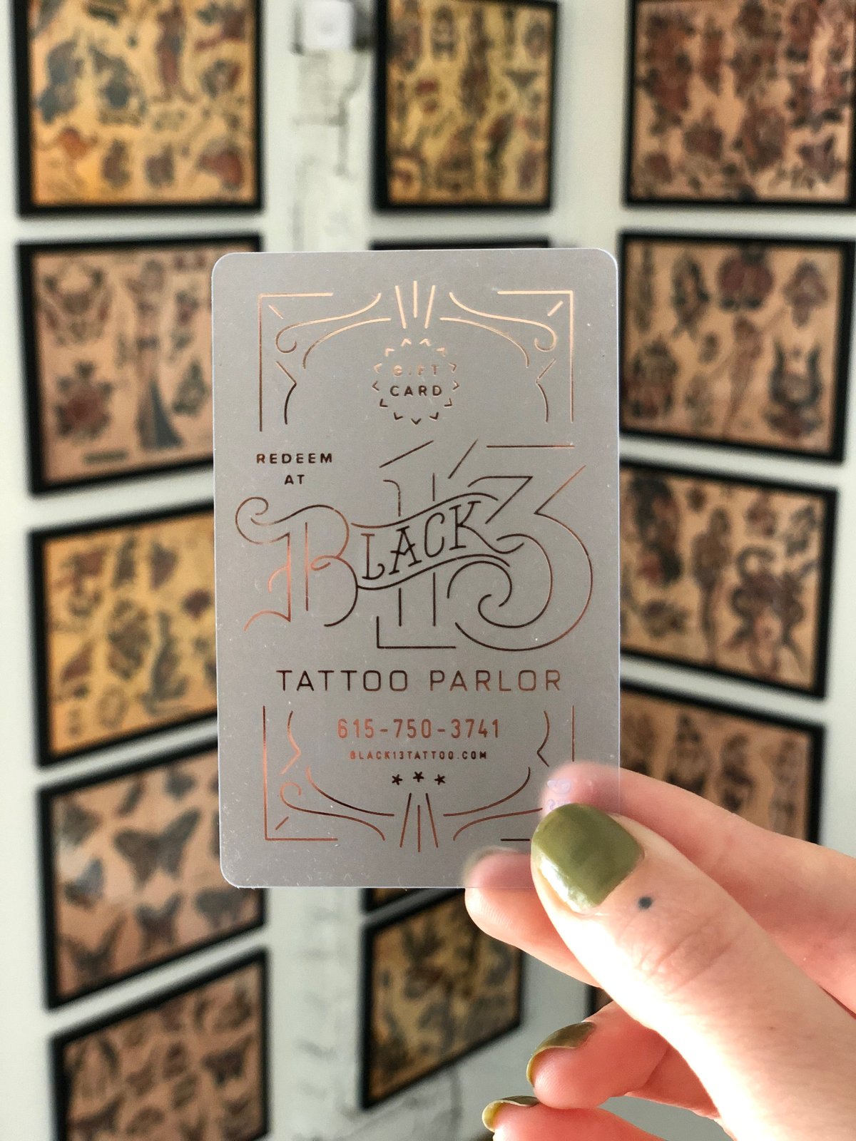 Image of B13 Gift Card 